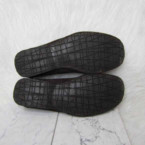 Bruno Magli “CASTOR” Brown Suede Slip On Driving Moccasins, Men’s Size 8.5 M main image 6